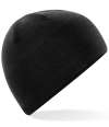 BB501 B501 Beechfield Water Repellent Active Beanie Black colour image